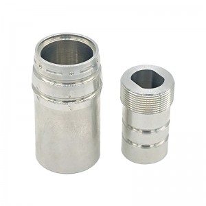 OEM-bearbetad tillverkning av rostfritt stålbussar