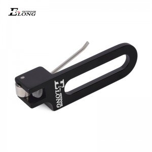 Elong Outdoor 250007-01 RH Aluminium Arrow Rest Recurve Utrustning för Recurve Bow Target Shooting