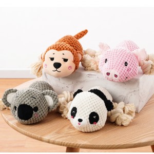 Plysch rep hund leksak