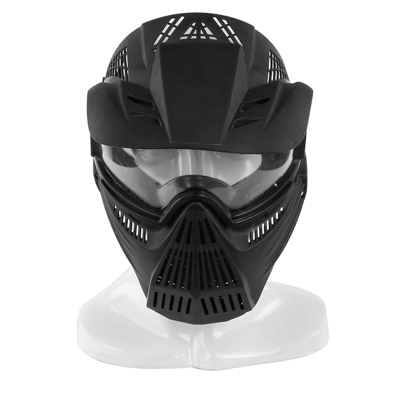 Elong Outdoor 44MA58-BK Airsoft Mask CS Game Tactical Masks Full Face Airsoft Skydda ansiktsskydd