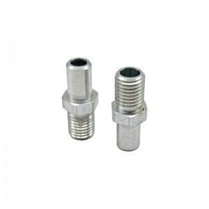 Kina Hexagon Machining vände anpassade metallstål CNC-delar