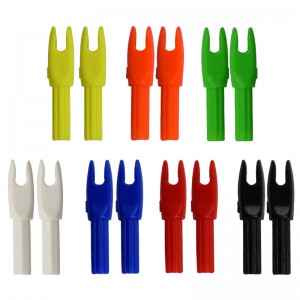 Nika Bågskytte 14N808 Sätt in plastpil Nock för bågskytte Kolpilar Fotografering