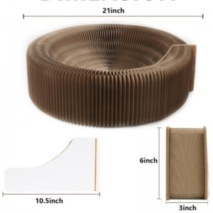 Corrugated Pet Scratch Board Slip Claws Toys Corrugated Paper Cat Nest