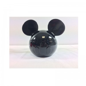 Högkvalitativ härlig Mickey Mouse Resin Home Storage Container Jar