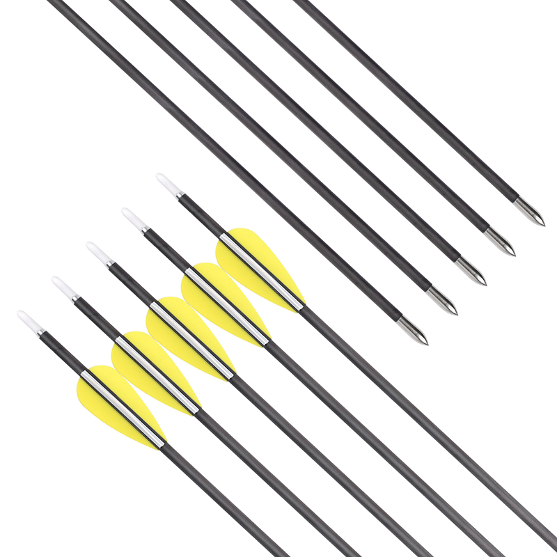 ELONG OUTOME 121125 ID3.2mm PURE Carbon Arrow 32 \\ '\\' Archery Carbon Pilrows för målskytte och övning