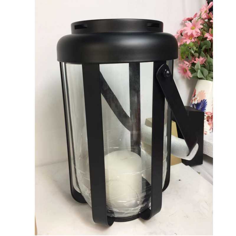 Hot Sell Metal Glass Liten Lantern