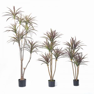 Hot Sale Factory Direktförsörjning Realistisk konstgjord växt Konstgjord Tree Chlorophytum Comosum Tree för att sälja
