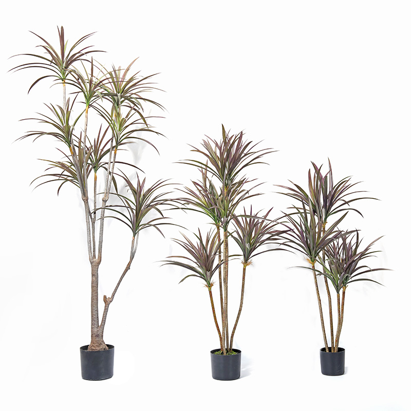 Hot Sale Factory Direktförsörjning Realistisk konstgjord växt Konstgjord Tree Chlorophytum Comosum Tree för att sälja
