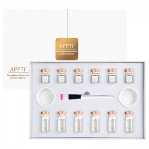 Koreanska Hot Sale Mask Powder Whitening Anti Wrinkle Hydro Jelly Mask Powder Set