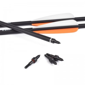 Elong Outdoor 119668 Od8.8mm Rollfiberglass Bolts TPU Streamline Vanes Arrows Archery Crossbow Bolts