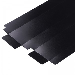 Tillverkare levererar FR700 Svart isolerande ark Flamskyddsmedel Mylar plåtkompression PC-arkkraftsadapter