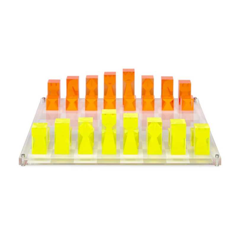 Hot Sälj Kids And Adults Acrylic Chess Set