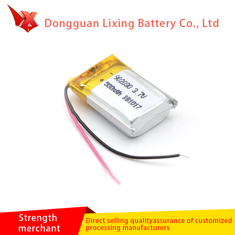 Tillverkarens direktförsäljningsrapport med CB litiumbatteri 902030 Miljöskydd Lithiumbatteri Stor kapacitet 500mAH polymerbatteri