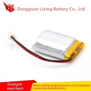 Batteri Tillverkare med UN38 3 Rapport 852526 Lithium Batteri 440MAH Specialbatteri för roliga produkter