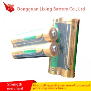 Fabriken direkt levererar AA5 högpresterande alkalisk engelska fransk tvåspråkig miljövänlig kvicksilverfri högkapacitet kolumnbatteri