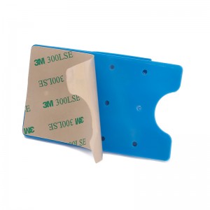 Silicone plånbok telefonväska med korthållare förnästan alla smartphones