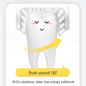 Safe Ultraljud Silicone Kids \\\\ \'Electric Toothbrush Kids Music Brush med roligt