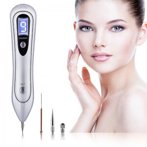 Led Laser Freckle Removal Machine Skin Mole Dark Spot Face Wart Tag Remover Plasma Pen Skin Tag Removal Pen