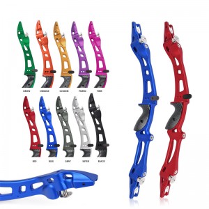 Elongarrow 221006 ET-8 25inches Aluminium Alloy LH ILF Bågskytte Recurve Bow Handle Riser