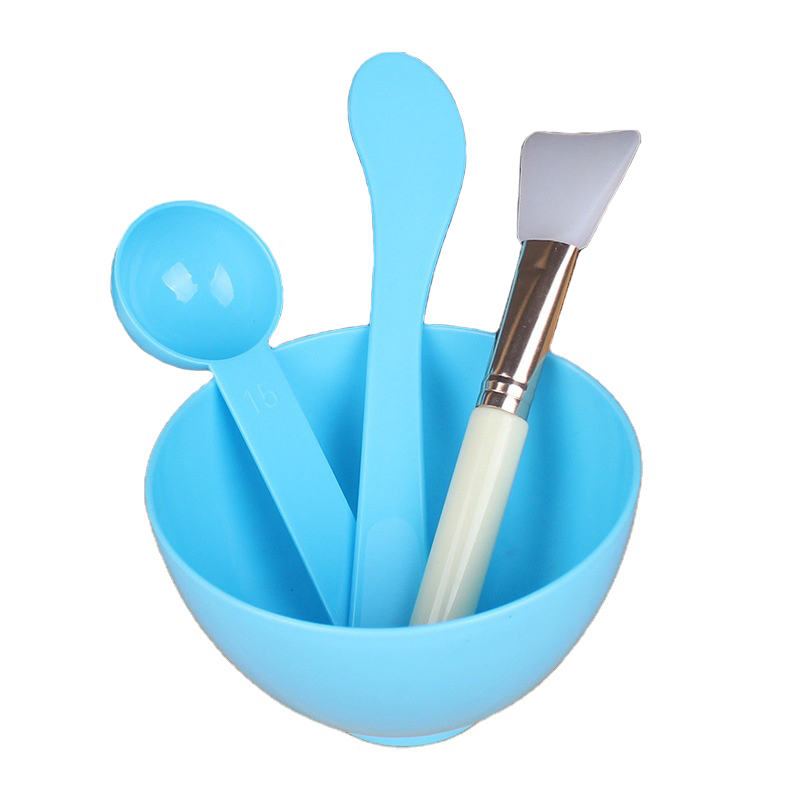 DIY Facemask Mixing Tool, Silicone Facial Mask Mixing Bowl Set