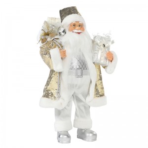 30 ~ 110cm Jul Santa Claus Ornament Deluxe Dekoration Festival Holiday Figurinsamling Traditionell Xmas