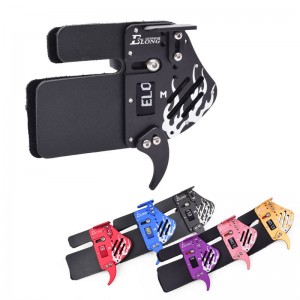 Elongarrow 421007 RH-bågskytte Recurve Bow Finger Tab