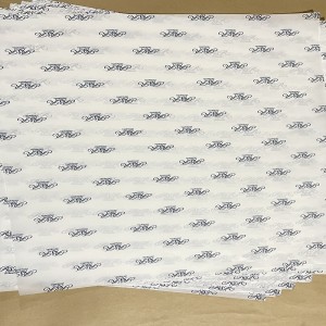 Omslagspapper Tryckt Tissue Paper Custom Logo Tryckt 14g/17G Tissue Paper Presentpaket Multicolor Tissue Paper