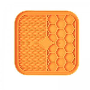 Partihandel Silicone Pet Lick Pad, Fodermattor för katter Hundar, Licking Mat Pet Bathing Distraction Pads