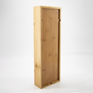 Naturlig bambu stracking låda organiserad uppsättning