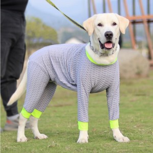 Husdjur hoodies grossist bomull fleece mjuk varm hund kläder sele hund pyjamas husdjur kläder