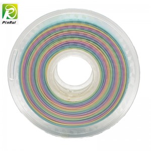 Pinrui 3D-skrivare 1,75mm Pla Rainbow-filament för 3D-skrivare