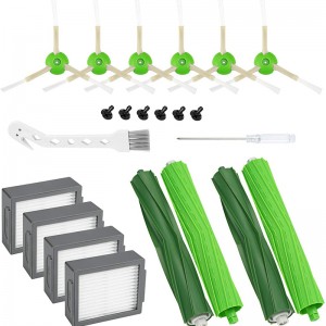I Robot I 7I 7 + E 5e 6 serien sopmaskiner tillbehör huvudborste sidofilter set