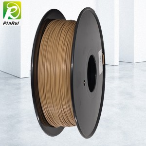 Pinrui 3D-skrivare 1,75 mm mörk träfilament för 3D-skrivare