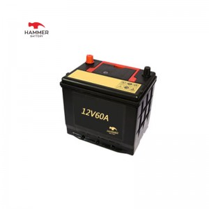 Bilbatteri 12V60A 55d23