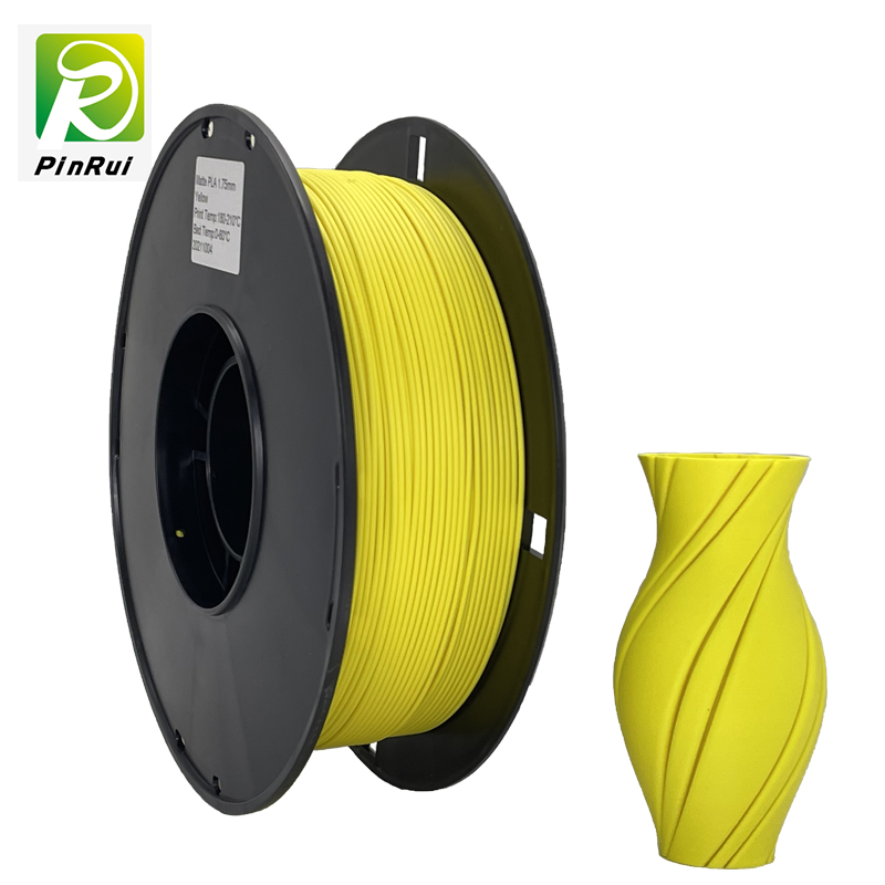 Pinrui 1.75mm Matt PLA-filament 1 kg 3D-tryckfilament för 3D-skrivare