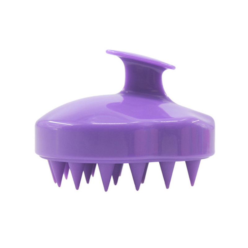 Silicone Shampoo Borstles Hair Comb Massage Brush för Kvinnor Män Barn Husdjur