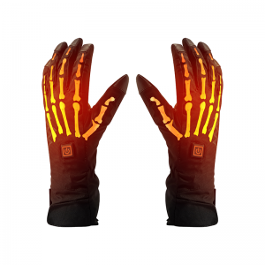 Nytt trending unisex elektriska batteri uppvärmda handskar, uppladdningsbara värmehandskar