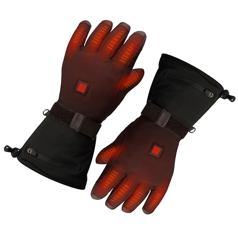 Partihandel Batteri Uppvärmda handskar för vinter utomhus sport