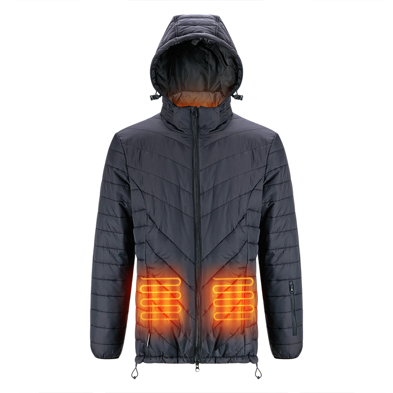 Populära batteriströmuppvärmda jackor för män, bra för vinterkläder