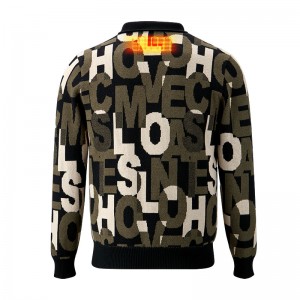 Spotty stilrock för män, uppladdningsbart batteri uppvärmd kläder