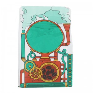 Åtta sidoförsegling självstående väska