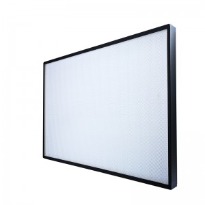 Mini-pleat HEPA-filter för laminärt luftflödeshuvud HVAC HEPA-filter H13