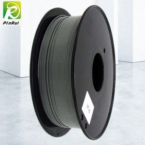Pinrui Högkvalitativ 1kg 3D PLA Printer Filament Grå färg