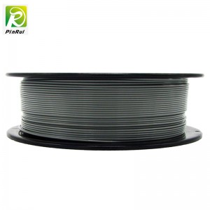 Pinrui Högkvalitativ 1kg 3D PLA Printer Filament Grå färg