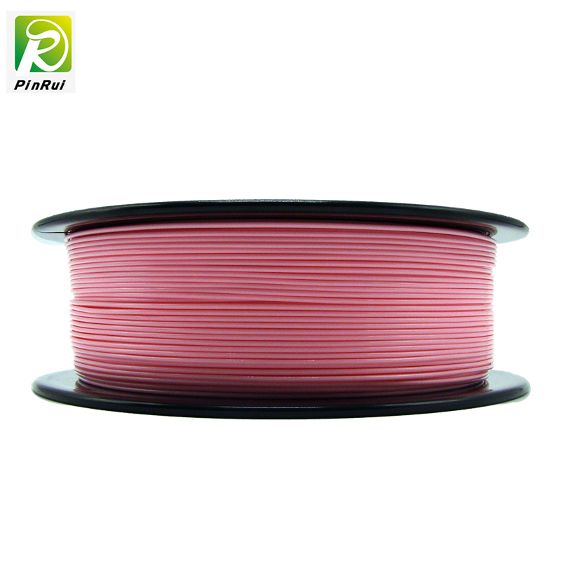 Pinrui Högkvalitativ 1kg 3d PLA Printer Filament Ljusrosa färg