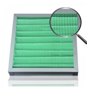 Factory Direct Sale Primär Pre Pleated Panel HVAC Air Filter för central luftkonditionering