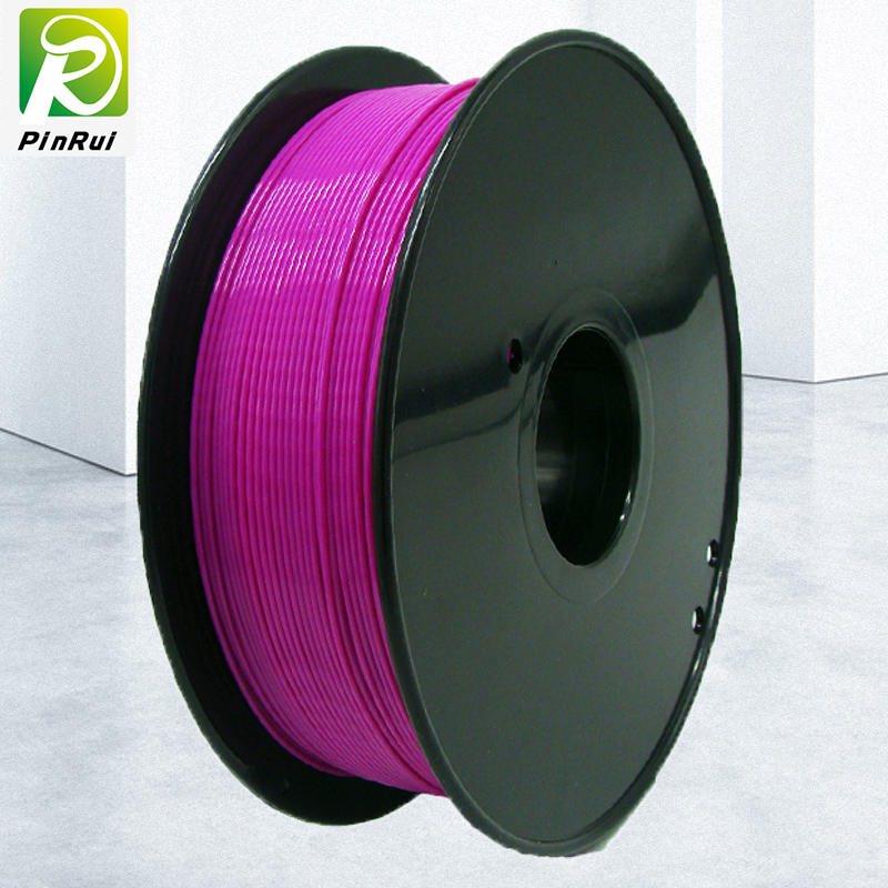 Pinrui högkvalitativ 1kg 3d pla skrivarfilament lila färg