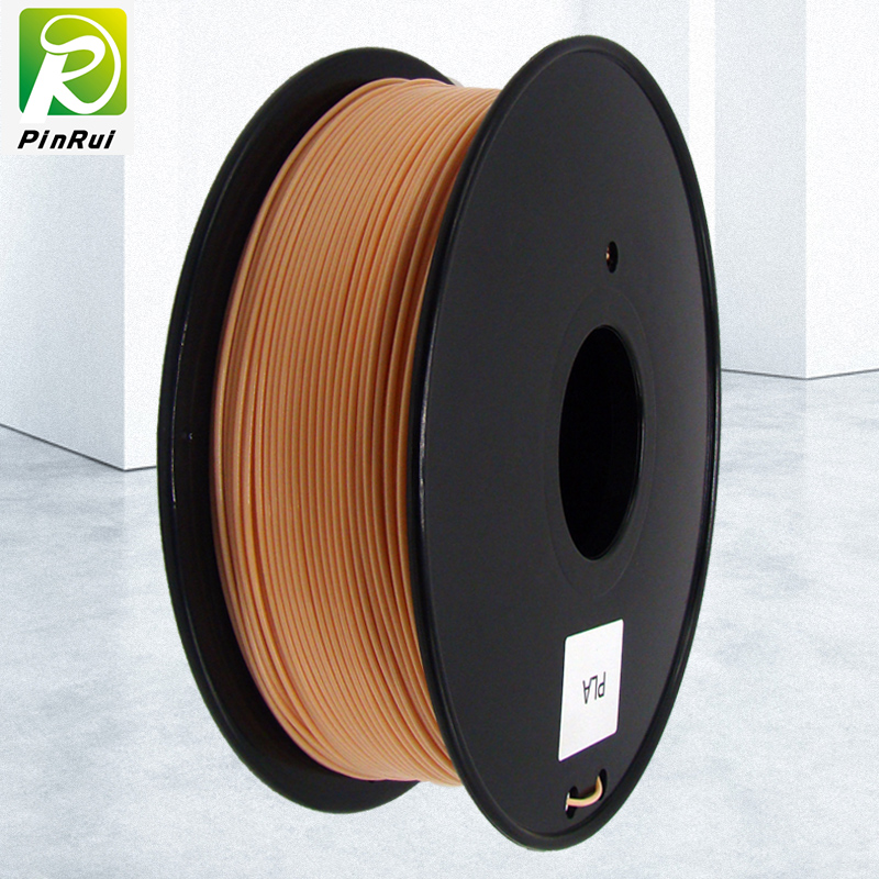 Pinrui högkvalitativ 1kg 3d pla skrivare filament hudfärg