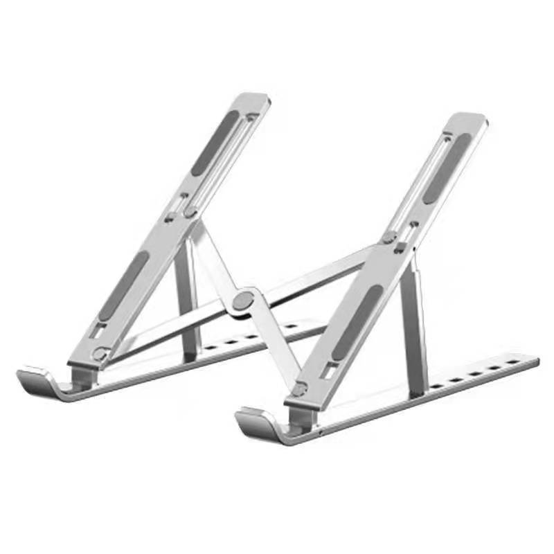 Laptop Stand Tablet Aluminium Alloy Computer Stand Folding Lift Desktop Vertikal Monitor Cooling Stand