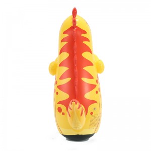 Ny PVC uppblåsbara dinosaur leksak, uppblåsbara dekoration för spel